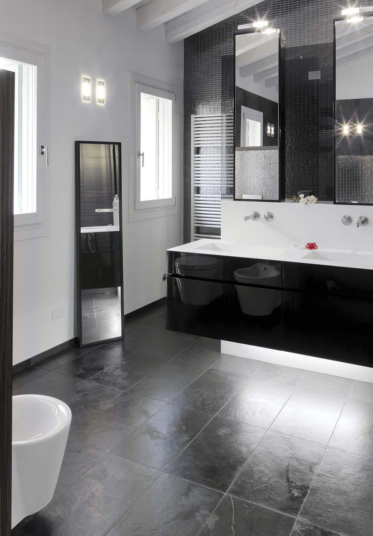 bagno moderno nel sottotetto bagno moderno nel sottotetto
